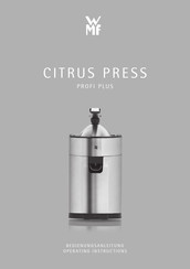 WMF Profi Plus Bedienungsanleitung