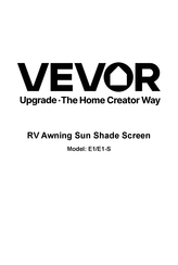 Vevor E1 Bedienungsanleitung