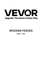 Vevor SS003 Originalanleitung