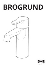 IKEA BROGRUND Bedienungsanleitung