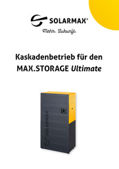 SolarMax MAX.STORAGE Ultimate Bedienungsanleitung