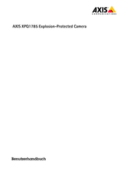 Axis Communications XPQ1785 Benutzerhandbuch