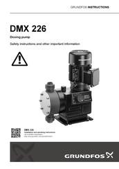 Grundfos DMX 226 Benutzerhandbuch