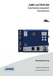 JUMO variTRON 500 touch Betriebsanleitung