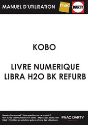 Kobo LIBRA H2O BK REFURB Schnellstartanleitung