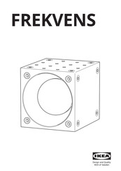 IKEA FREKVENS Bedienungsanleitung
