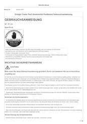Bestway Steel Pro 56424 Gebrauchsanweisung
