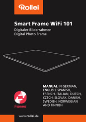 Rollei Smart Frame WiFi 101 Bedienungsanleitung