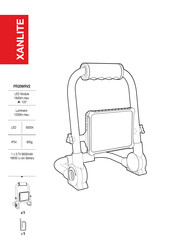 Xanlite PR20WRV2 Bedienungsanleitung