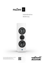 nubert nuZeo 6 Bedienungsanleitung