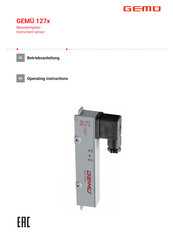 Gemü 1272 Betriebsanleitung
