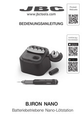 Jbc B.IRON NANO Bedienungsanleitung