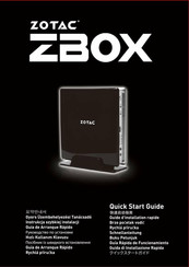 Zotac ZBOX Schnellanleitung