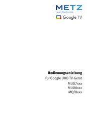 Metz MUD7 Serie Bedienungsanleitung