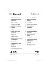 EINHELL 21015 Originalbetriebsanleitung