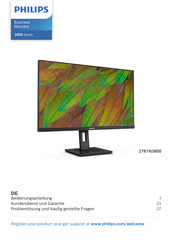 Philips 3000 Serie Bedienungsanleitung