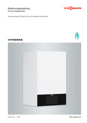 Viessmann VITODENS 343-F Bedienungsanleitung Für Den Anlagenbetreiber