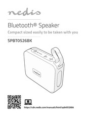 Nedis SPBT0526BK Kurzanleitung