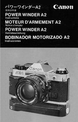 Canon POWER WINDER A2 Betriebsanleitung