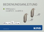 Kind KINDsevan x miniBTE R Bedienungsanleitung