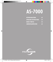 Protector AS-7030 Betriebsanleitung