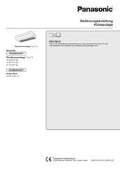 Panasonic U-100PZH2E8 Bedienungsanleitung