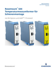 Emerson Rosemount 644 Referenzhandbuch