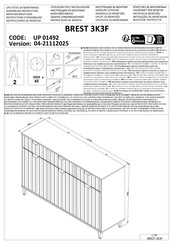 Forma Ideale BREST 3K3F Montageanleitung