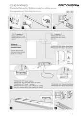 dormakaba CS 80 MAGNEO SYNC Montageanleitung
