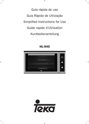 Teka HL-940 Kurzbedienanleitung