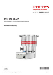 Busch Pfeiffer Vacuum Fab Solutions ATH 500 M-MT Betriebsanleitung