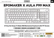Epomaker Aula F99 Max Bedienungsanleitung