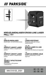 Parkside KLL 7 F7 Bedienungs- Und Sicherheitshinweise