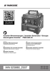 Parkside 525880 2507 Originalbetriebsanleitung
