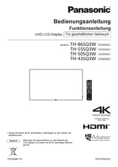 Panasonic TH-86SQ3W Bedienungsanleitung