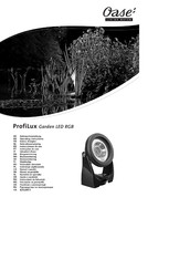 Oase ProfiLux Garden LED RGB Gebrauchsanleitung