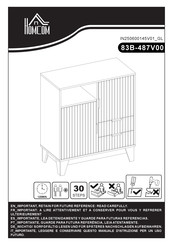Homcom 83B-487V00 Bedienungsanleitung