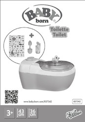 Zapf Creation BABY Born Toilet Bedienungsanleitung