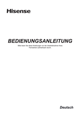 Hisense 43A63H Bedienungsanleitung
