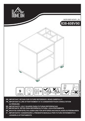 Homcom 838-608V90 Bedienungsanleitung