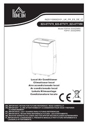 Homcom FDP35-3030ZWR5 Bedienungsanleitung