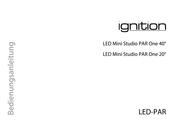 thomann ignition LED Mini Studio PAR One 40 Bedienungsanleitung