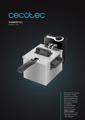 Cecotec CLEANFRY 1,5 L Bedienungsanleitung