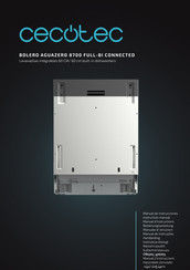 Cecotec BOLERO AGUAZERO 8700 FULL-BI CONNECTED Bedienungsanleitung
