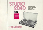 Grundig STUDIO 2040 Bedienungsanleitung