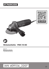 Parkside PWS 115 B2 Originalbetriebsanleitung