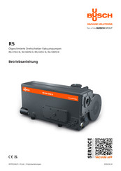 Busch RA 0165 D Betriebsanleitung