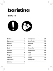 Philips baristina BAR311 Bedienungsanleitung