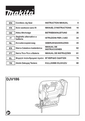 Makita DJV186 Betriebsanleitung