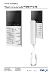 Koch VTC70 Bedienungsanleitung